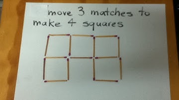 How to Solve the Match Stick Puzzle 4 - Plus Solution - Step by Step Instructions - Tutorial
