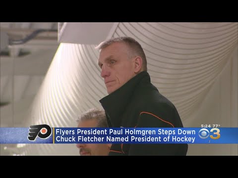 Flyers President Paul Holmgren Steps Down
