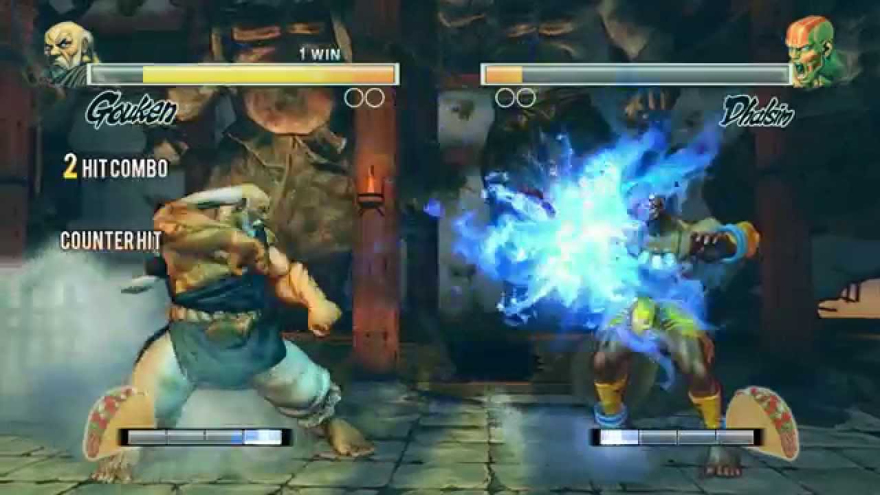 Ultra Street Fighter IV Gouken (BOSS) vs Dhalsim