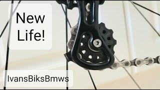 Rear Derailleur Five Minutes Clean   Lube Up / New Life!