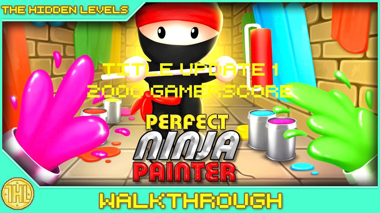 Perfect Ninja Painter Title Update 1 100 Achievement Walkthrough