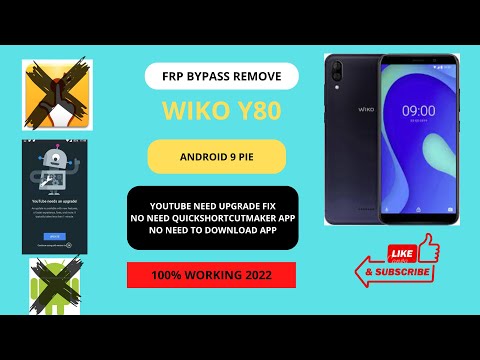 WIKO Y80 W-V720 FRP BYPASS 2022 100% WORKING