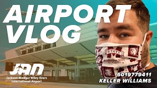 Flying out of Jackson Mississippi Airport VLOG