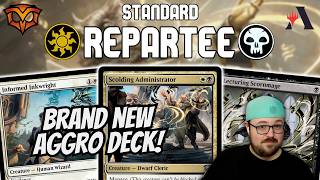 This BRAND NEW Aggro Deck has A LOT of Potential | Strixhaven MTG Arena Standard
