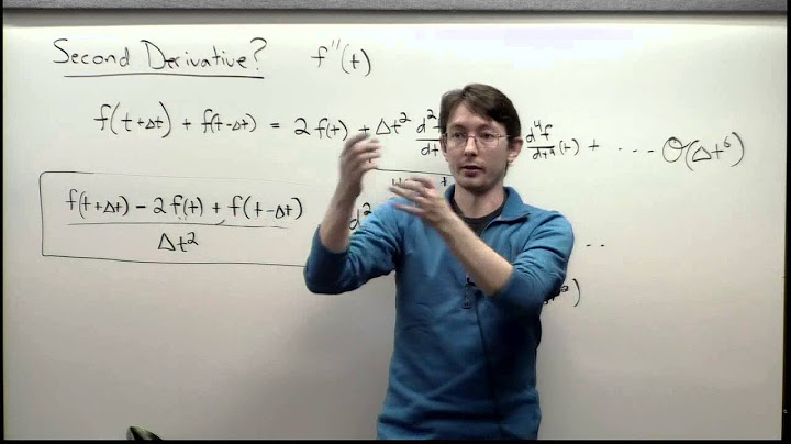 Lecture: Higher-order Accuracy Schemes for Differentiation and Integration