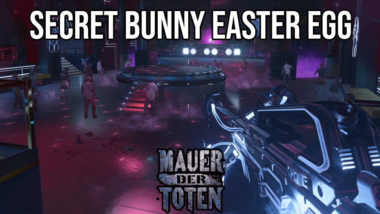 BUNNY DANCE NEW COFFIN DANCE | EASTER EGG PART | MAUER DER TOTEN | BLACK OPS COLD WAR |