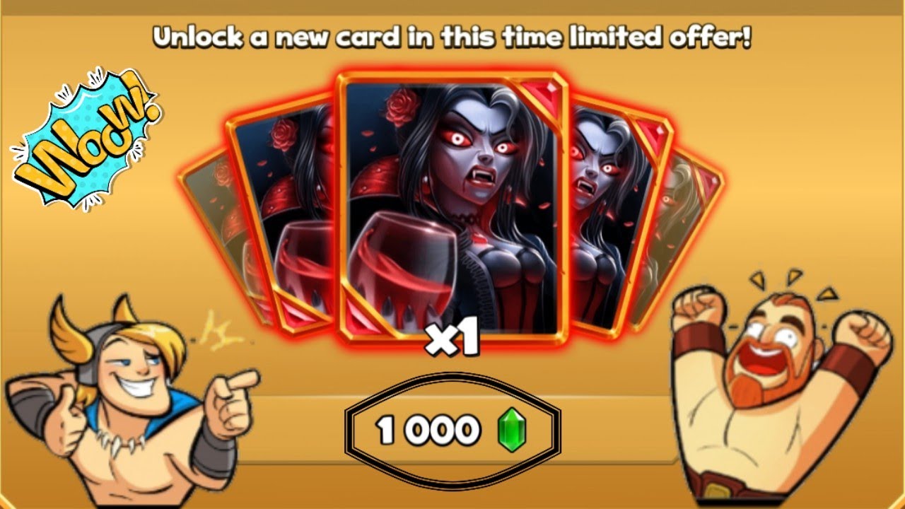 Castle crush - OMG! 1000 Gems Worth Legendary Vampire in shop!! - Castle crush Gameplay