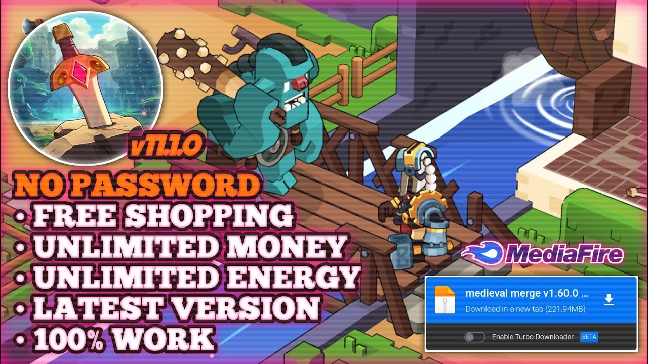 UPDATE‼️Medieval Merge v1.60.0 MOD APK (Unlimited Energy, Free Shopping