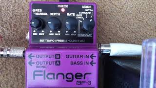 Boss BF-3 Flanger | Guitar Nine