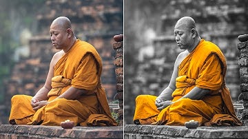 Selective Area Color Splash Effect - Photoshop Tutorial [Photoshopdesire.com]