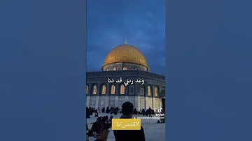 فلسطين المسجد الأقصى دمت يا أقصى لنا يا وصية الرسول ديني اكسبلور تيك توك 