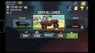 Hill climb racing hack unlimited and gems and fuel #viral
