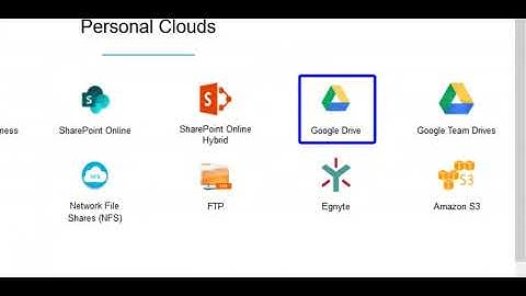 Steps to Add Personal Google Drive to CloudFuze