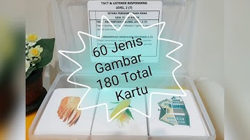 Paket Kartu Belajar Tact and Listener  Responding Level 2 (7)