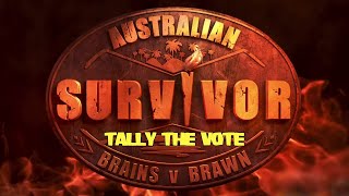 Tally the Vote - Australian Survivor Brains vs Brawn II
