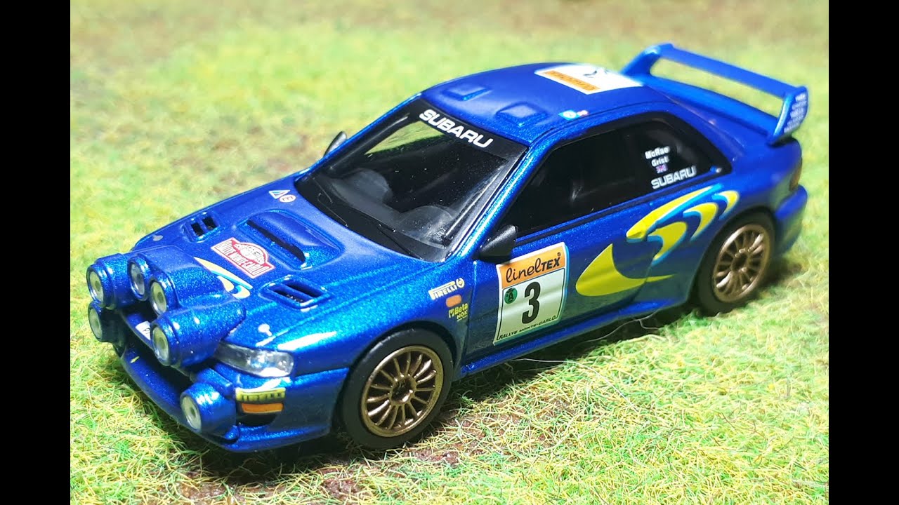 1/64 Subaru Impreza WRC 1998 Monte Carlo by MiniGT 975 diecast