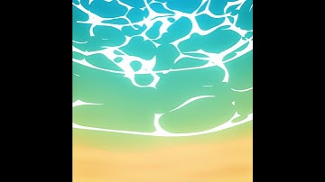 Day 05 | 2d beach water waves animation |