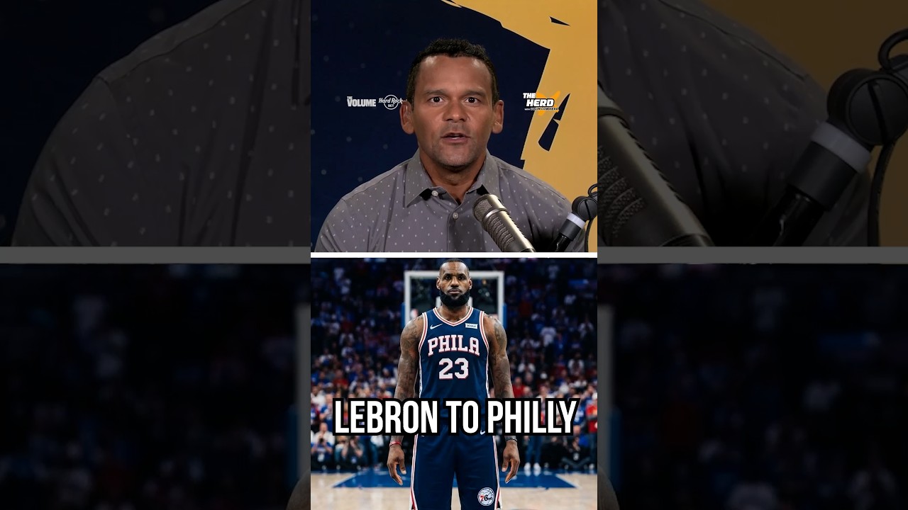 #lebronjames to the #philadelphia76ers! | THE HERD #nba