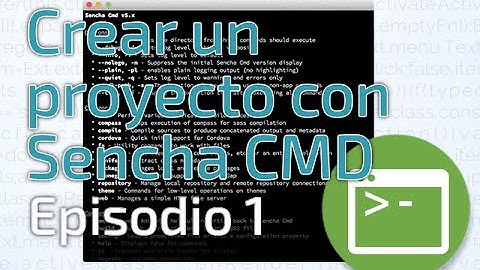 Cómo programar en ExtJS - Episodio 1 - Instalar Sencha CMD - Curso Online