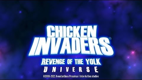 Chicken Invaders Universe v140 - Revenge of the Yolk (SSH difficulty), November 26, 2023 (PL)
