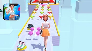 DRESSUP RUN - All Levels Gameplay Android iOS (19-23)