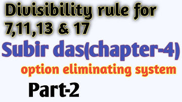 Divisibility rule | Subir das chapter 4 |Subir das math book |@wifistudybyUnacademy  @GaganPratapMaths