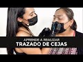 Aprende a realizar trazado de cejas para Brow Henna!