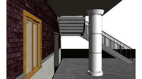 Revit “Walk Through” -  Sarah DeKoning "Dream House" Student Project