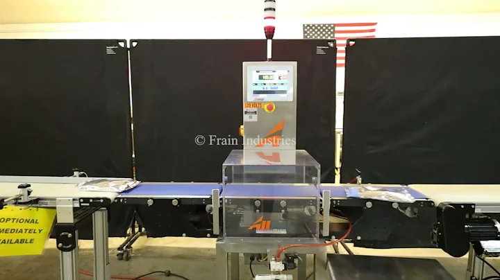 All Fill PW12-18 Belt Checkweigher Demonstration