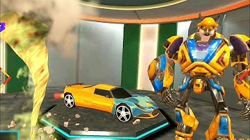 Robot Tornado Transform : Shooting Games 2020 #part3 - Android Gameplay FullHD ( Car Game )