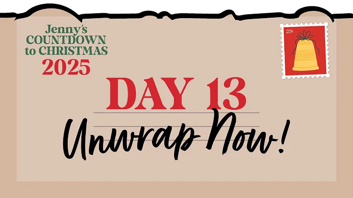 Jenny's Countdown to Christmas Box 2025 | Day 13 Unboxing