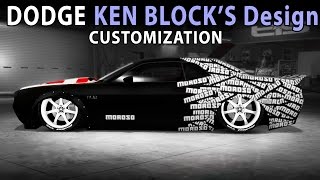 Midnight Club LA - Dodge Challenger (Ken Block’s Design) (Customization)