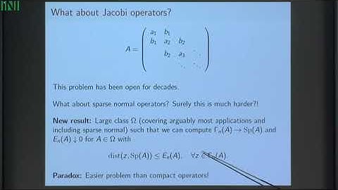 CATW03 | Dr. Matthew Colbrook | The Foundations of Infinite-Dimensional Spectral Computations