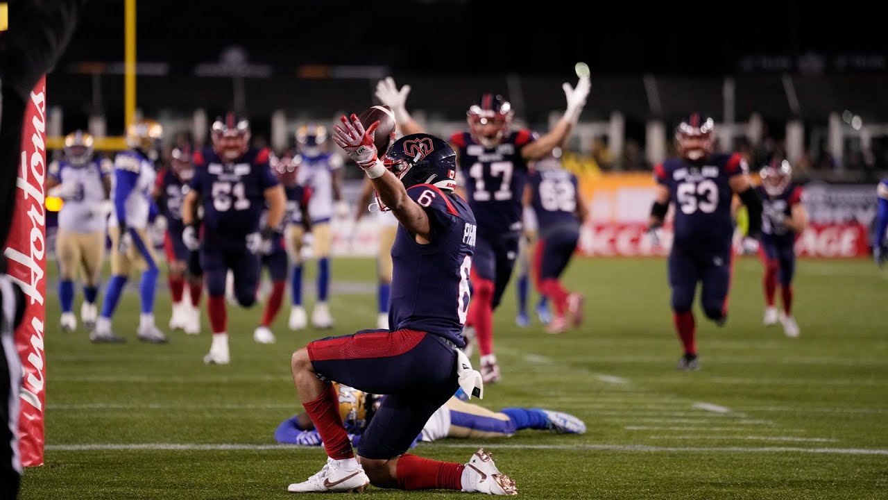 110th Grey Cup: The Montreal Alouettes mounted a late 4th quarter surge with a game winning drive