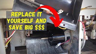 How to Replace an RV Furnace Motor  Atwood 8535II DCLP Hydro Flame