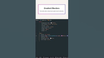 Tips-02 : CSS Gradient Borders #ytshorts #youtubeshorts #trending #viralshorts #coding #webdesign