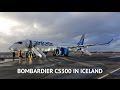 Bombardier CS300 at Reykjavik Airport (BIRK)