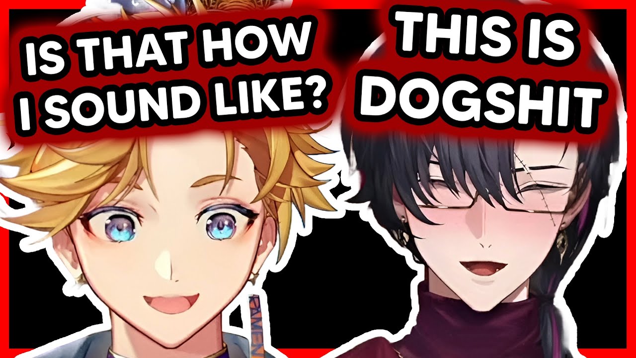 Zali and Wilson impersonate each other while body swap 【NIJISANJI EN】