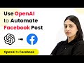 How to use openai to automate facebook post with pabbly connect