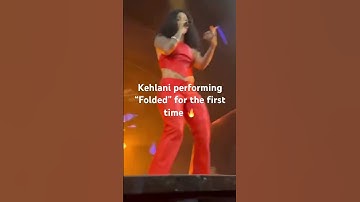 Thumbnail of Kehlani performs “Folded” for the first time in Vegas #kehlani #folded