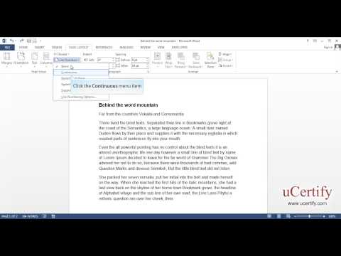 Change The Page Size And Insert Line Number