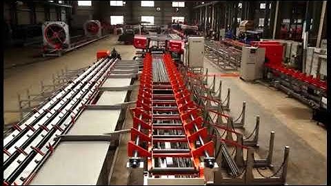 Rebar Sawing & Thread making machine