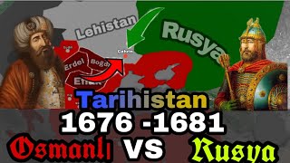 1676-1681 Osmanlı - Rus Savaşı | 1. ve 2. Çehrin Seferleri | Haritalı Hızlı Anlatım