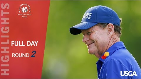 2019 U.S. Senior Open, Round 2: Extended Highlights
