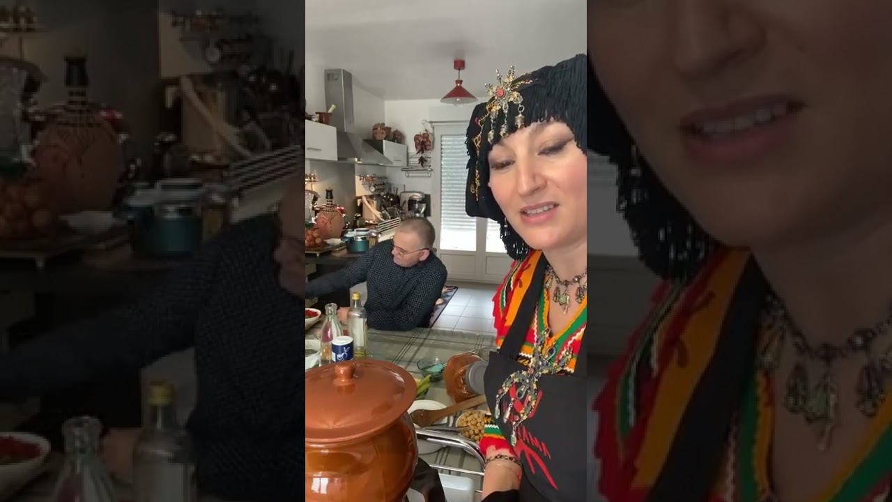 Chorba frik , aubergine au four & une magnifique pizza sauce blanche