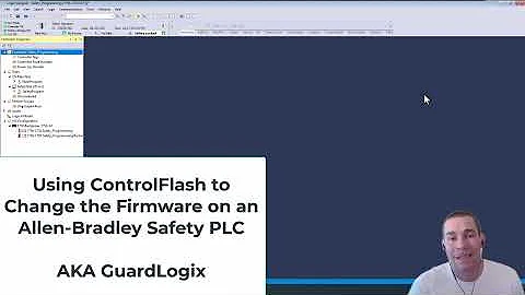 ControlFlash to update the Firmware on an Allen Bradley Safety PLC | Guardlogix firmware update