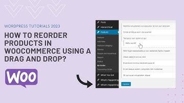 How to Reorder Products in WooCommerce using a Drag and Drop?