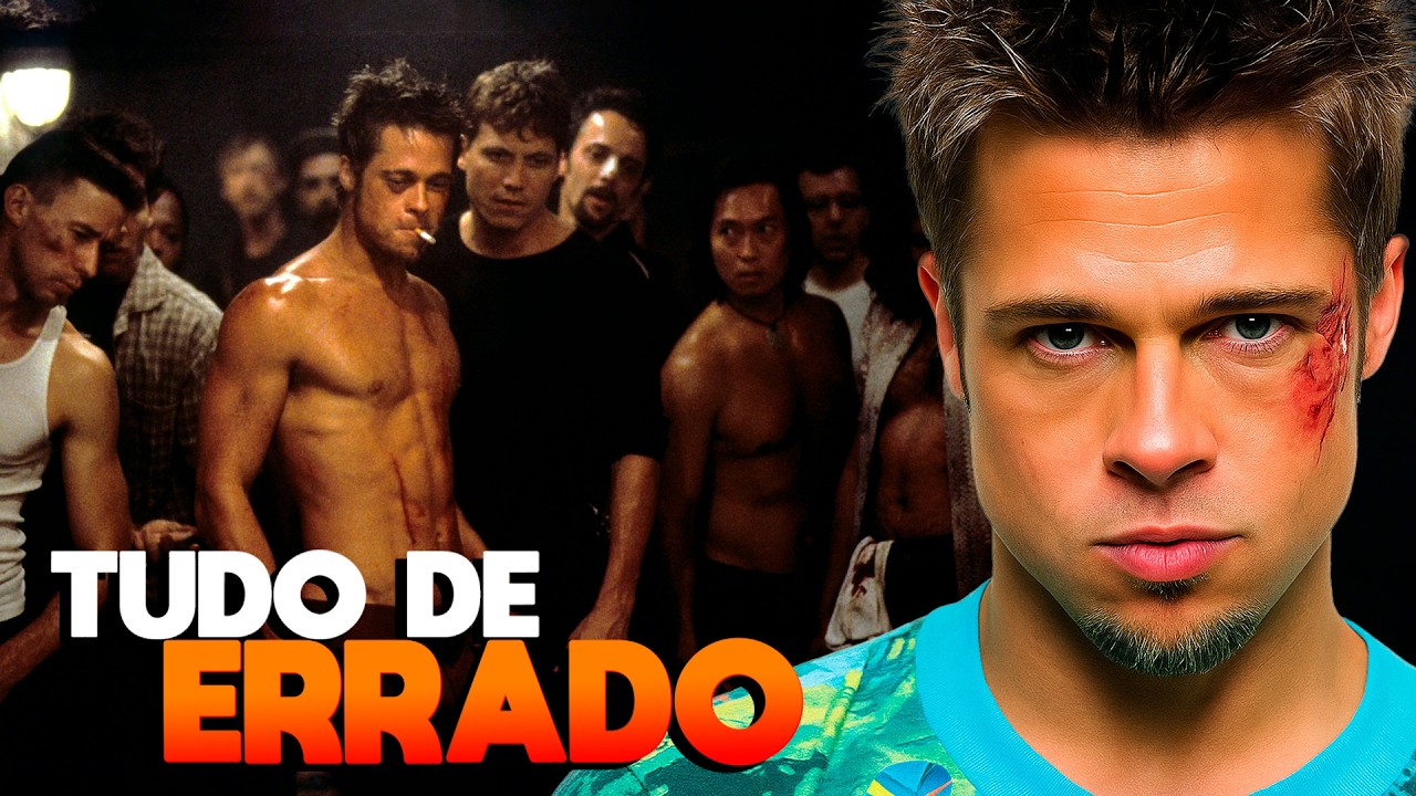 TUDO de ERRADO com CLUBE DA LUTA