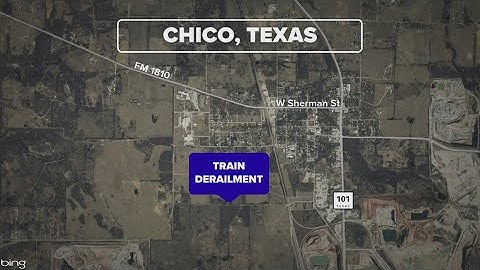 Two injured after Union Pacific train collides with parked train in Wise County, Texas