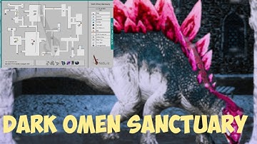 The Dark Omen Sanctuary Dungeon || Ark Mobile #arkmobiledungeon #dungeonarkmobile #arkmobile